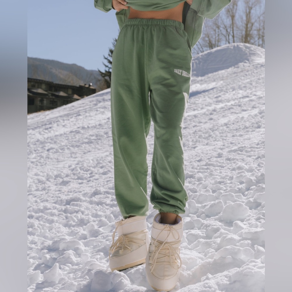 NWT Sport Joggers - DD Green